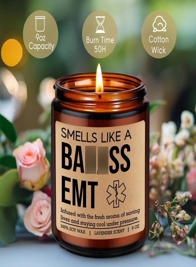 Fairy's Gift شمعة هدية الجنية، هدايا للمسعفين، هدايا للمستجيبين الأوائل، هدايا خدمات الطوارئ الطبية للرجال والنساء - هدايا تخرج مضحكة، هدايا عيد ميلاد أو عيد الميلاد لخريجي فنيي الطوارئ الطبية - هدايا رائعة للمسعفين - Image 3